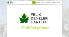 Desktop Screenshot of denzlergarten.ch